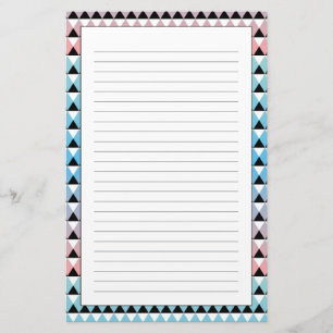 Tribal Aztec Ombre Pattern Brevpapper