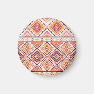 Tribal Aztec Stripe Seamless Background Magnet