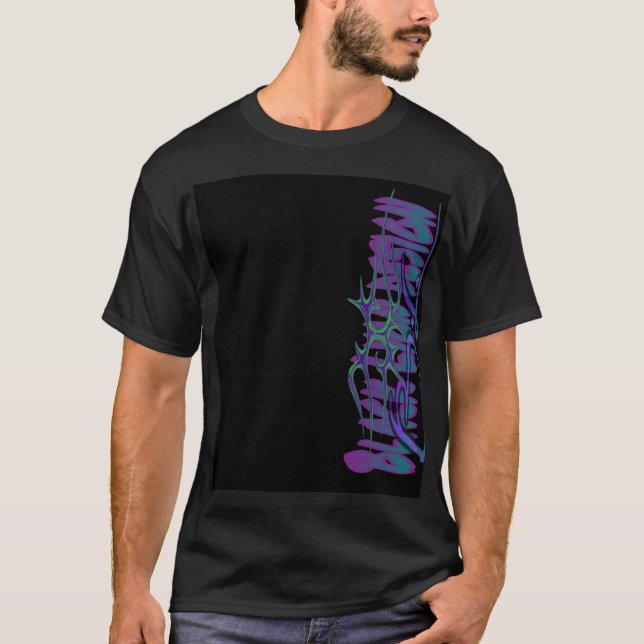 Tribal b.l.-design t shirt (Framsida)