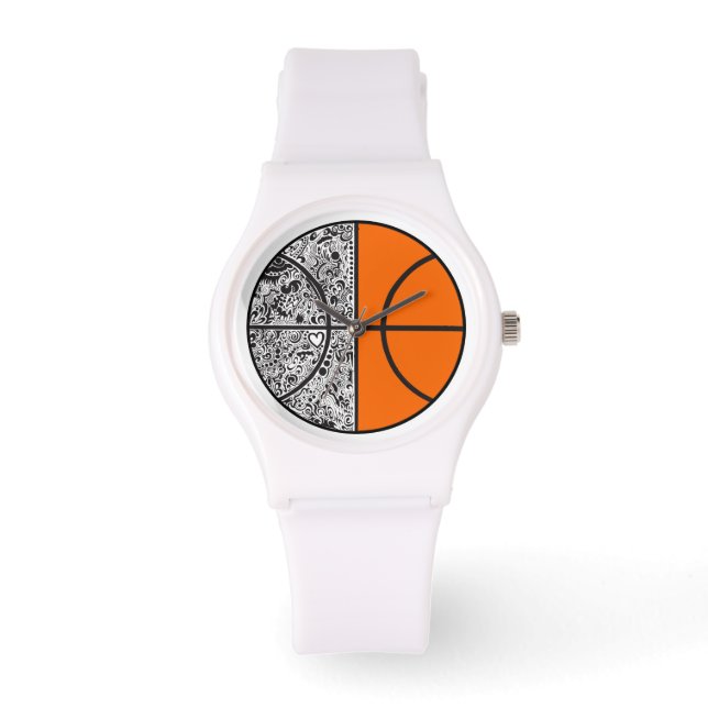 Tribal Basketball Armbandsur (Framsida)