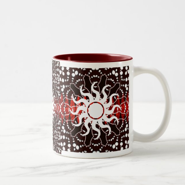 Tribal Batik Sol Mugg (Höger)