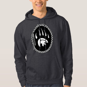 Tribal Bear Art Hoodie Bear Klo Hoodie