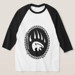 Tribal Bear Art Jersey Bear Klo Manar Shirts Tee Shirt