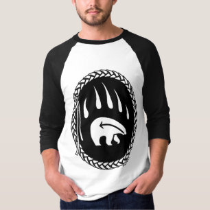 Tribal Bear Art Jersey Bear Klo Manar Shirts Tröja