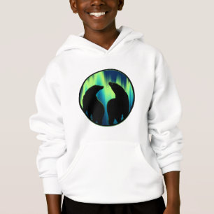 Tribal Bear Art Kids Hoodie Polar Bear Kids Hoodie Tee Shirt