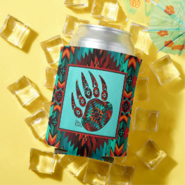 Tribal Bear Tass can Cooler
