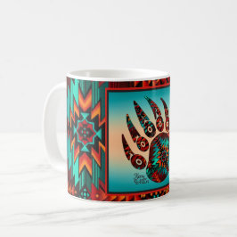 Tribal Bear Tass Coffee Mugg