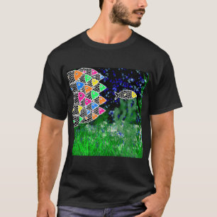 Tribal Beta-fisk T Shirt
