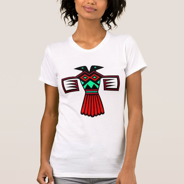 Tribal Bird Tee Shirt (Framsida)