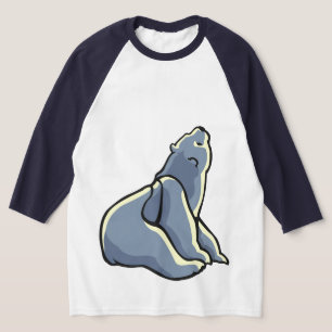 Tribal Björn Art Dam Jersey Isbjörn Shirts Tröja