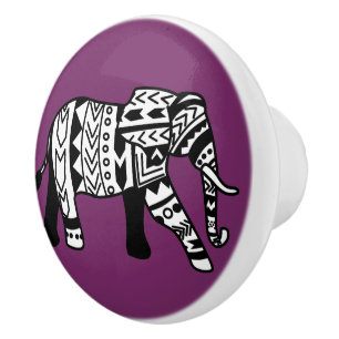 Tribal Bohemian Elephant Knopp