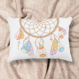 Tribal Boho Dreamcatcher Prydnadskudde