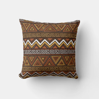 Tribal Boho Geometrisk Accent Kudd Kudde