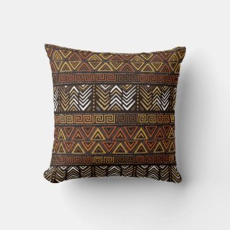 Tribal Boho Geometrisk Accent Kudd Kudde