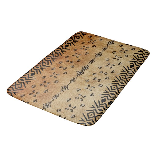 Tribal Brown Beige   Badrumsmatta (Vinklad)