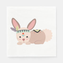 Tribal Bunny Napkin Pappersservett