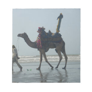Tribal Camel Ride: God morgon Tide Sands & Sea Anteckningsblock