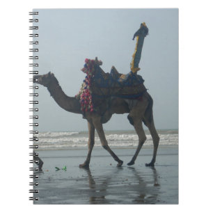 Tribal Camel Ride: God morgon Tide Sands & Sea Anteckningsbok