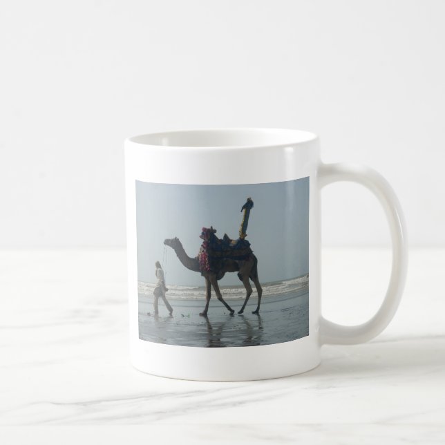 Tribal Camel Ride: God morgon Tide Sands & Sea Kaffemugg (Höger)