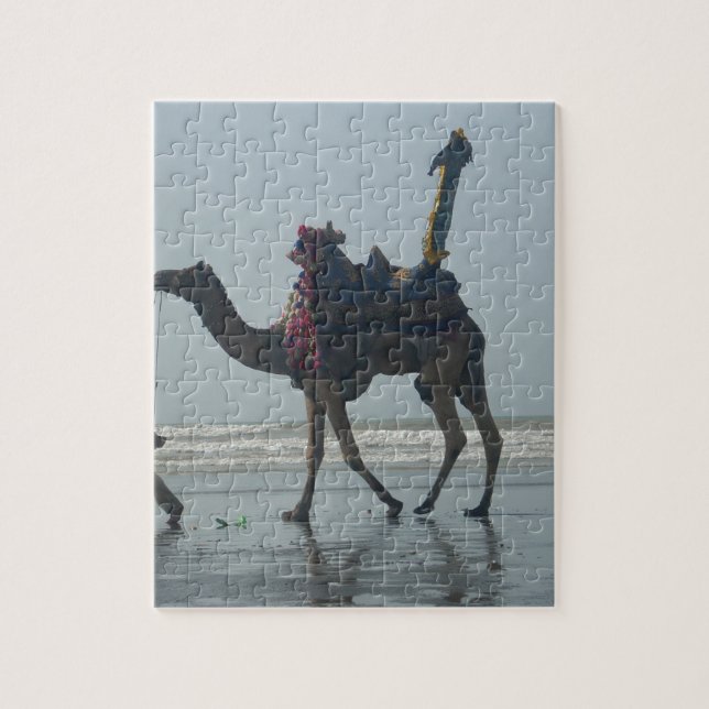 Tribal Camel Ride: God morgon Tide Sands & Sea Pussel (Vertikal)