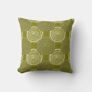 Tribal Circle Pattern Kuddar Täcke Kastar Kudde
