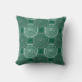 Tribal Circle Pattern Throw Pillow Kudde