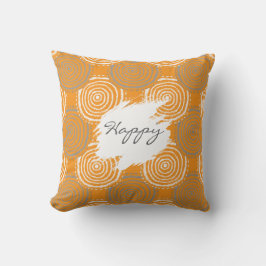 Tribal Circle Pattern Throw Pillow Kudde