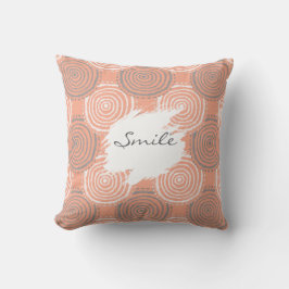 Tribal Circle Pattern Throw Pillow Kudde