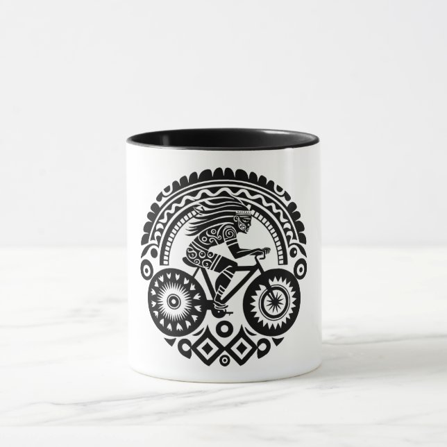Tribal Cyclist Mugg (Center)