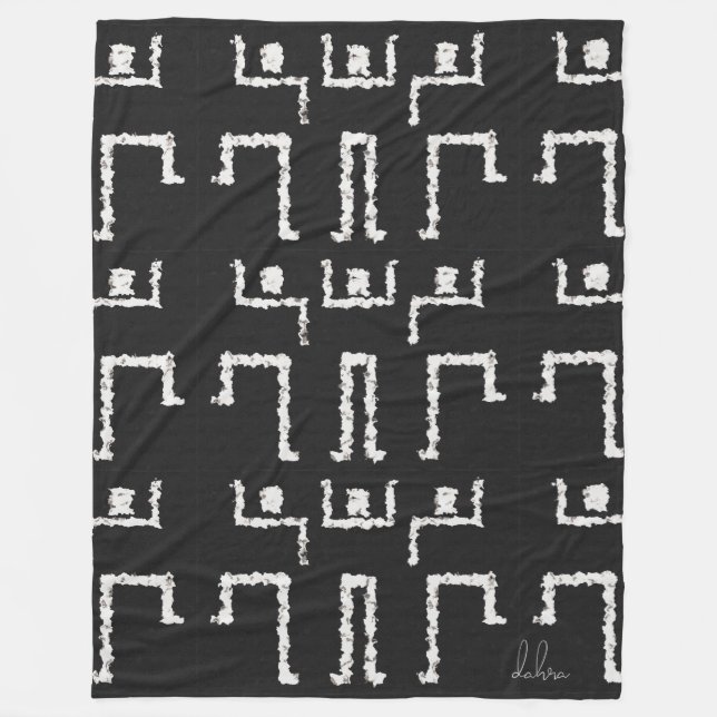 Tribal Dance Fleecefilt (Framsidan)