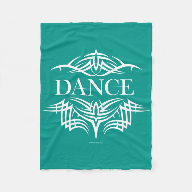 Tribal Dance Fleecefilt (Framsidan)