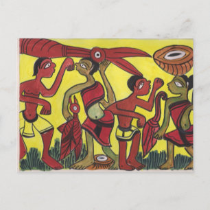 Tribal Dance Vykort