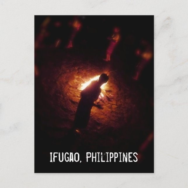 Tribal Dance Vykort (Framsida)