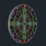 Tribal Darttavla<br><div class="desc">Mörkens färgad - abstrakt utformning.</div>