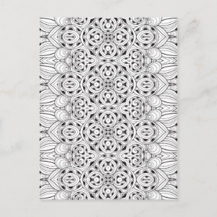 Tribal design vykort