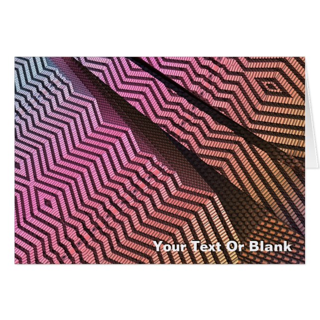 Tribal-divisioner Hälsningskort (Framsidan Horizontal)