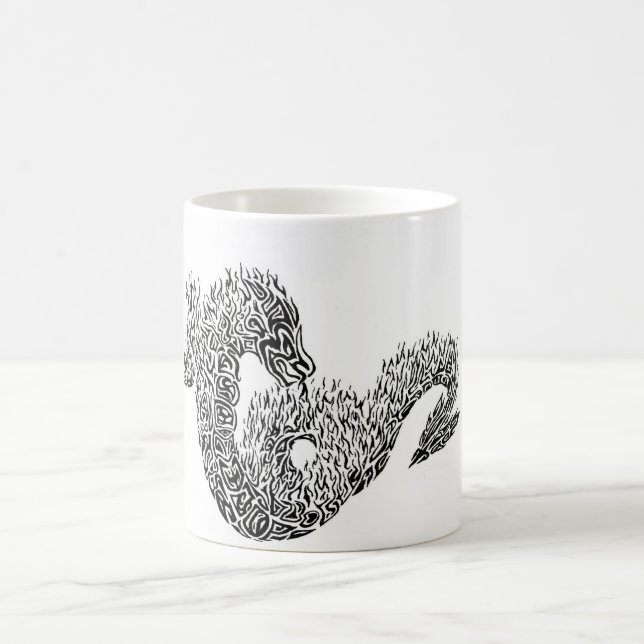 tribal dragon kaffemugg (Center)