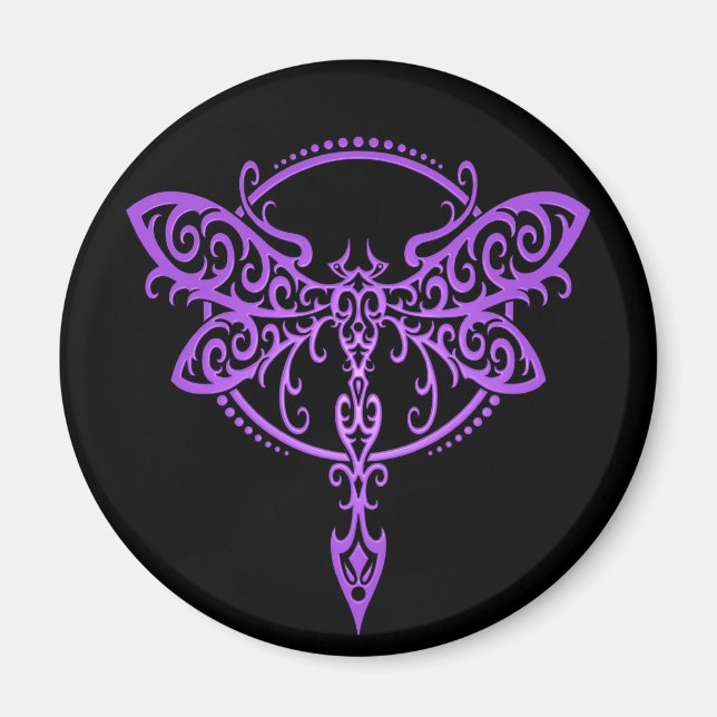 Tribal Dragonfly, Lila och Black Magnet (Framsidan)
