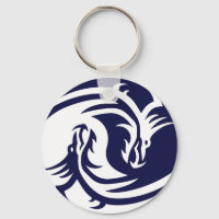 Tribal Dragons Yin Yang (Anpassade)