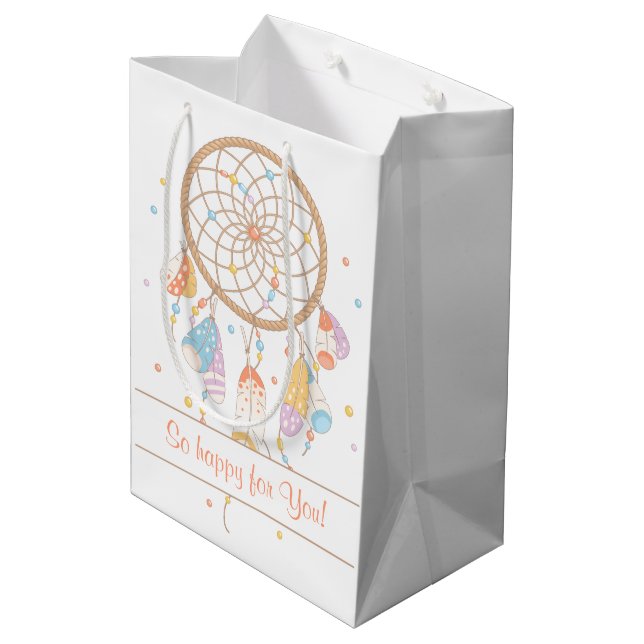 Tribal Dreamcatcher Boho med Baby (Baksidan Vinklad)