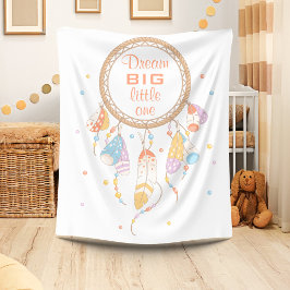 Tribal Dreamcatcher Boho Quote Fleecefilt