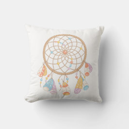 Tribal Dreamcatcher Nyfödd bebis Birth Stats Keeps Kudde