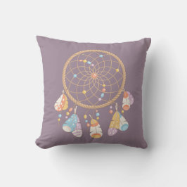 Tribal Dreamcatcher Nyfödd bebis Birth Stats Keeps Kudde