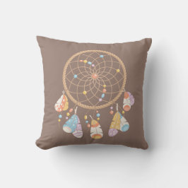 Tribal Dreamcatcher Nyfödd bebis Birth Stats Keeps Kudde