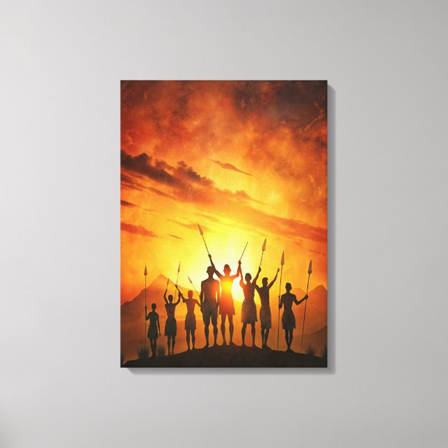 Tribal Dreams Canvas Art (Framsida)