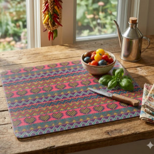 Tribal Edge Glass Cutting Board – Boho Bold blir
