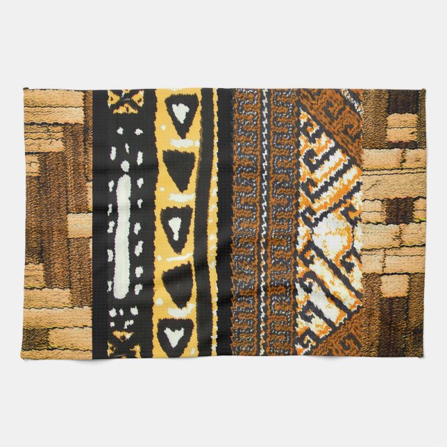 Tribal Elegance: Woven Symbolism Kökshandduk (Horisontell)