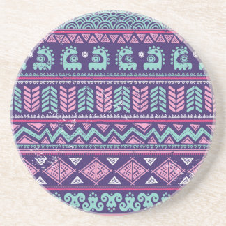 Tribal Ethnic: Colorful Seamless Mönster. Underlägg