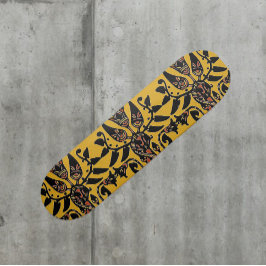 Tribal Ethnic Tatto Mönster Mini Skateboard Bräda 18,5 Cm