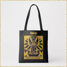 Tribal Ethnic Tatto Mönster Tygkasse